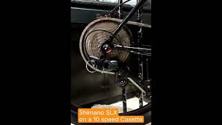 Shimano SLX Derailleur 12 speed on a 10 speed Cassette 🤔 [upl. by Amye519]