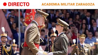 LEONOR FELIPE VI le entrega el DESPACHO DE ALFÉREZ y la GRAN CRUZ del MÉRITO MILITAR  RTVE [upl. by Nwahsak307]