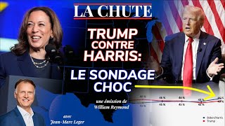 Trump contre Harris  le sondage CHOC  La Chute avec JeanMarc Leger [upl. by Ezaria554]