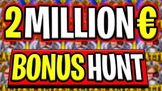 🔴 MY BIGGEST SLOT BONUS HUNT OPENING EVER €2000000 LIVE SLOTS 🔥 JOIN ME FOR BIG RECORD WINS‼️ [upl. by Heindrick923]