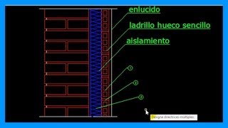 Autocad  Crear y modificar directrices Tutorial en español HD [upl. by Alleul]