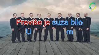 Klapa Šufit  Ne diraj moju ljubav KARAOKE [upl. by Isidore]