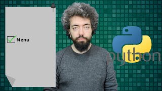 PYTHON Eğitimi 47  TkinterGUI Menu [upl. by Bard612]