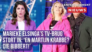 Marieke Elsingas tvbrug valt tegen Martijn Krabbé onzeker [upl. by Ariet818]