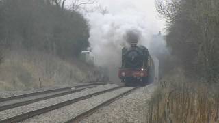 4965 Rood Ashton Hall The St Valentines Express 12022012 [upl. by Rosita810]