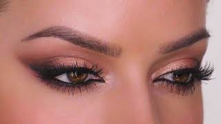 Rose Gold Smokey Wing Makeup Tutorial  NARS Skin Deep  Shonagh Scott [upl. by Gosselin]