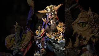 Halloween Nergigante MHW cosplay costume cosplay cosplayarmor halloweencostume scary shorts [upl. by Arni138]