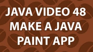 Java Video Tutorial 48 [upl. by Aihsitan]