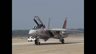 2005 NAS Oceana Airshow  F14 Tomcat Demo LAST TIME [upl. by Bacon767]