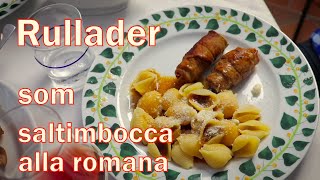 Rullader  involtini som saltimbocca alla romana [upl. by Enegue]