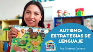 Estimulemos el lenguaje Autismo l ACTIVIDADES DE LENGUAJE l Mi terapia con Ximena [upl. by Ahk]