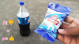 THUMSUP VS DRANEX DRAIN CLEANER EXPERIMENT [upl. by Sirej]