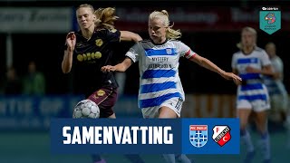 Samenvatting PEC Zwolle Vrouwen  FC Utrecht Vrouwen  Vrouwen Eredivisie [upl. by Ahsyad727]