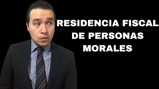 ¿QUE ES LA RESIDENCIA FISCAL SEGUNDA PARTE [upl. by Jeffries218]