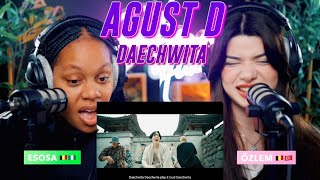 Agust D 대취타 MV reaction [upl. by Aillimac720]