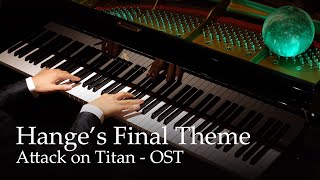 Bauklötze Hanges Final Theme  Attack on Titan The Final Chapters Piano  Hiroyuki Sawano [upl. by Beret]