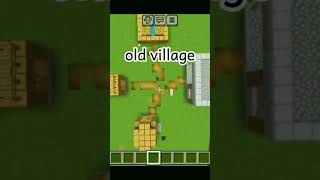 vila antiga shorts minecraft [upl. by Ellennaj]