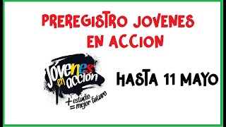 🔴📣JÓVENES EN ACCIÓN inscripciones hasta 11 mayo 2020 [upl. by Zannini]