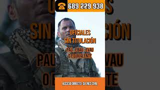 ESTUDIOS PARA SER MILITAR tropaymarinería oposicionesmilitares ejércitoespañol [upl. by Ongineb81]