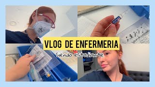 VLOG DE ENFERMERÍA práctica en Clínica Administración de medicamentos estudio para mis parciales [upl. by Asirrak]