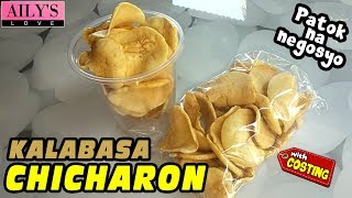 KALABASA CHICHARON  PWEDE PALA YON BAGONG NEGOSYO [upl. by Aserehc]