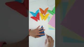 Цаасаар эрвээхэй хийх арга How to make a butterfly out of paper [upl. by Ahsyas]