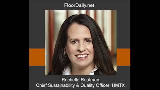 FloorDailynet Rochelle Routman Discusses the Highlights of the Greenbuild Expo in San Diego [upl. by Tnayrb]