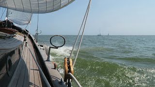 Zeilen op het IJsselmeer  Lemsteraak Wadwaai 202312 [upl. by Flannery878]