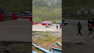 helipad 🚁 video helipad travel kedarnath ￼ [upl. by Adnahsed964]