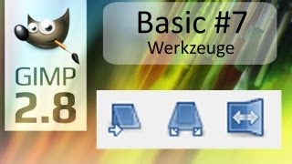 GIMP 28  Tutorial  Basics 7  Scheren  Perspektive  Spiegeln  Deutsch  HD [upl. by Chemesh615]