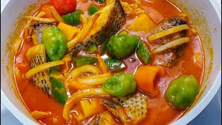 Sauce au Poisson Frais  Lanmoumou Dessi  Fresh fish Soup [upl. by Atteselrahc16]