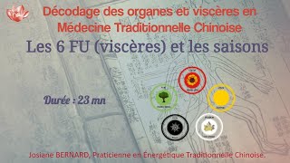 Les 6 FU viscères et les saisons en Médecine Traditionnelle Chinoise [upl. by Lytle916]