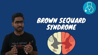 BROWN SEQUARD SYNDROME  SPINAL CORD SYNDROMES  URDU \ HINDI [upl. by Gustavus299]