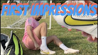 First Impressions Nike Tiempo Legend 9 Elite [upl. by Alsi]