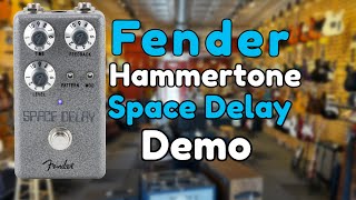 Is the Fender Hammertone Space Delay Pedal Worth It Review amp Demo [upl. by Traweek]