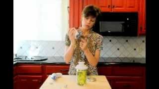 How to Use a Handheld VacuumPack Machine to Seal Salad in a Jar [upl. by Nonnahc239]