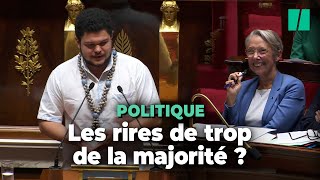 La macronie se défend de toute moquerie à légard de ce député polynésien après des rires [upl. by Frost507]