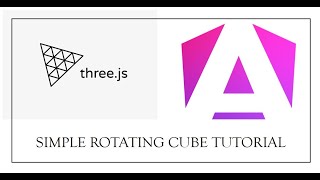 How to Integrate 3D Rotating Cube with ThreeJS in Angular 17 Web Framework [upl. by Ahkeber]