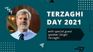 Terzaghi Day 2021 with Sergei Terzaghi [upl. by Burdett]