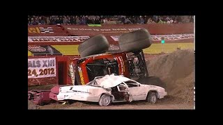 Advance Auto Parts Grinder Freestyle Monster Jam World Finals XII [upl. by Drarej]