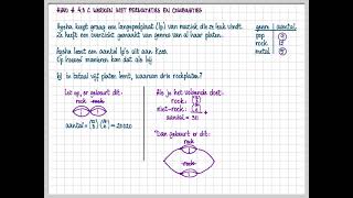 Combinatoriek  permutaties bij gelijke elementen  WiskundeAcademie [upl. by Shorter]