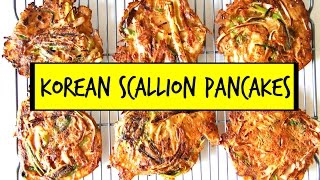 Korean Pajeon Scallion Pancakes [upl. by Prebo]