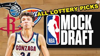 2022 NBA Mock Draft ALL LOTTERY PICKS 114  CBS Sports HQ [upl. by Norrabal]