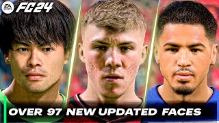 EA Sports FC 24  Over 97 Face Updates in Title Update 11 Spring Update [upl. by Valaria]