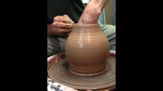 Making a Sphere or Closed Form from a ball of clay [upl. by Cranford]