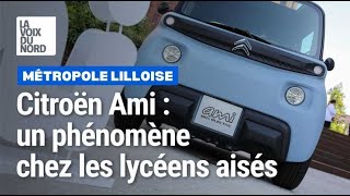 Le phénomène des voiturettes électriques Citroën Ami dans les zones aisées de la Métropole de Lille [upl. by Valenza890]