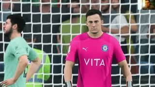 Wrexham My reactions and comments gameplay EA Sports FC 24 [upl. by Ardnikat244]