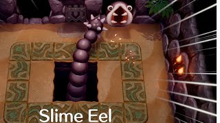 The Legend of Zelda Links Awakening  slime Eel Boss Fight SWITCH [upl. by Llertnod]