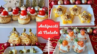 ANTIPASTI NATALIZI  ANTIPASTI DI NATALE VELOCI  ANTIPASTI PER LE FESTE [upl. by Veron318]