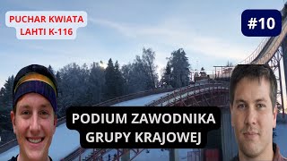 Skoki narciarskie Puchar Kwiata 10 PODIUM ZAWODNIKA KRAJÓWKI [upl. by Ayahs667]